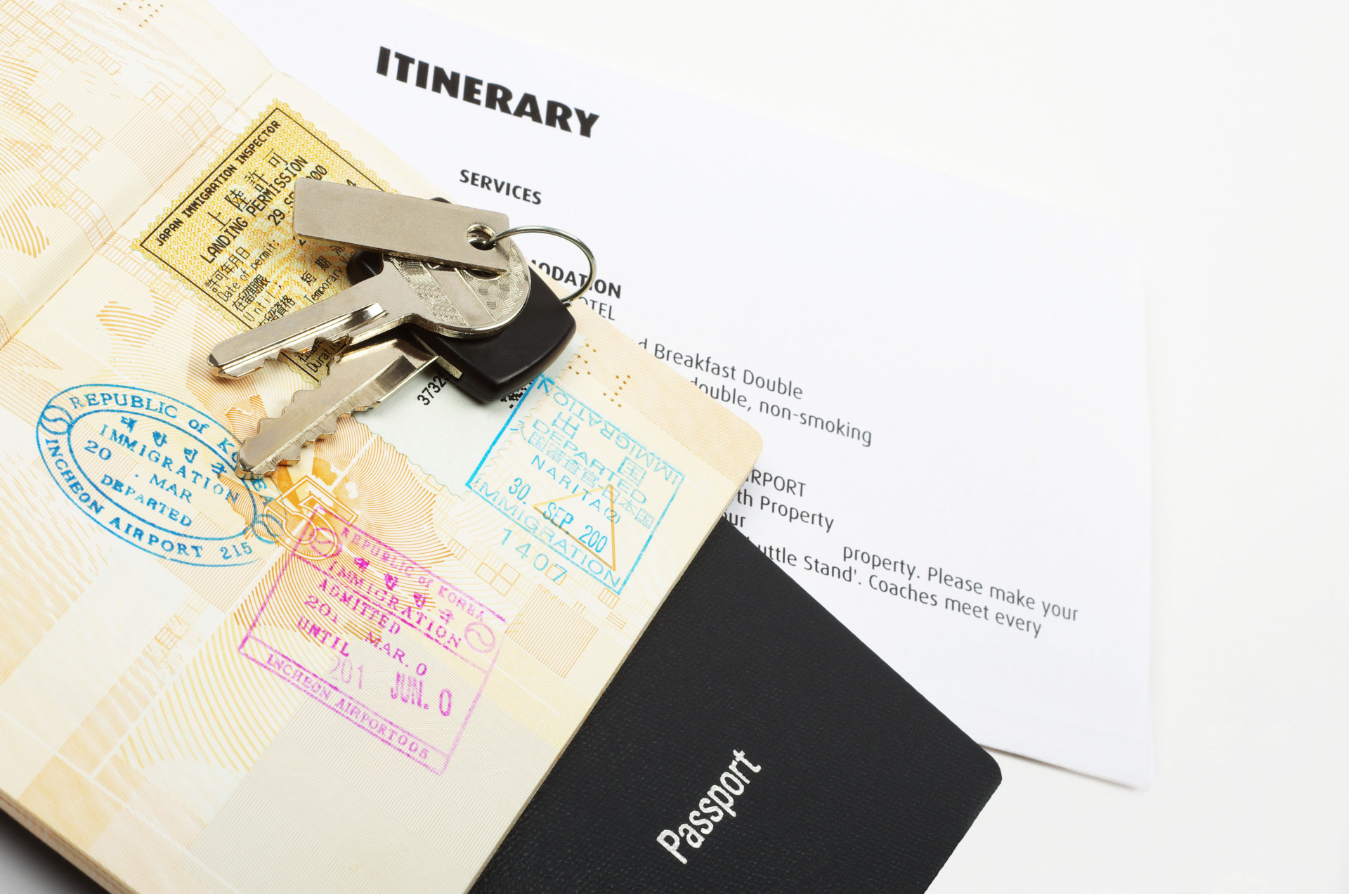 travel documents from us to uk